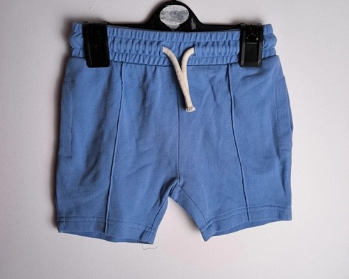 Next blue cotton shorts - cotton, 2-3