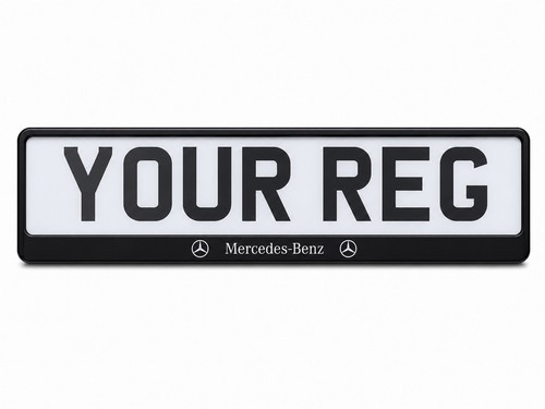 Mercedes benz number plate - benz,