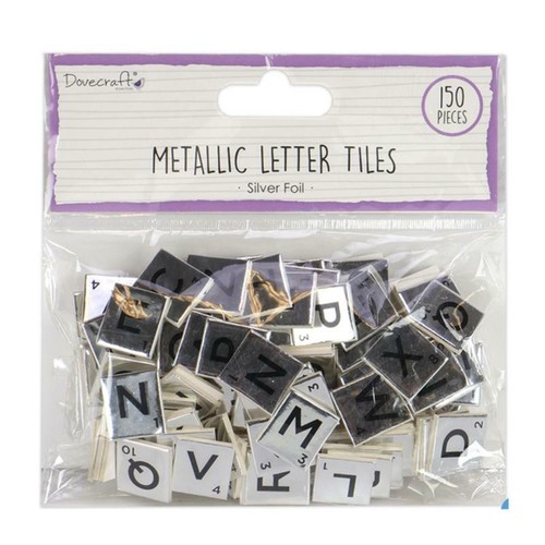 Dovecraft metallic letters - dovecraft,