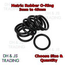 British Metric Nitrile Rubber O Rings Cross Section 3mm - 45mm ID Mighty