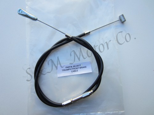 Triumph bsa front brake cable - front,
