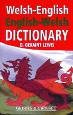 Welsh-English English-Welsh Dictionary By D. Geraint Lewis