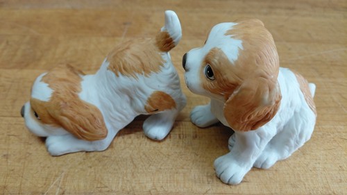 Homco set cocker spaniel - of,