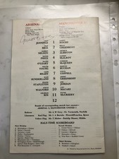 Matt Busby Genuine Autograph- Manchester United Legend