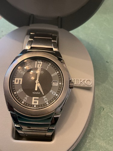 Vintage seiko quartz 100m mens - 100m,