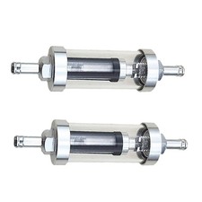 2* Car / Marine Chrome Inline