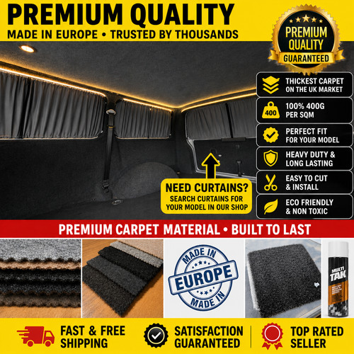 Van lining carpet - carpet, way