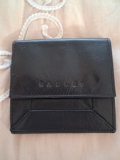Black Leather Radley Coin