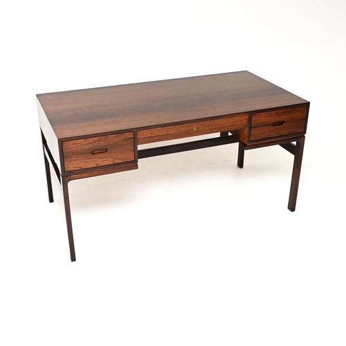 Vintage danish rosewood desk - vintage,
