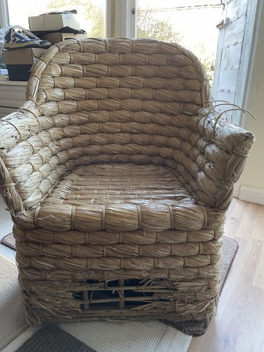 Ralph lauren wicker chair - ,