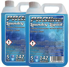 Laundry Liquid Detergent Premium Bio  Spring Linen X2 (284 WASHES) 2x 5 ltr