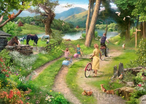 House puzzles big - puzzles, piece