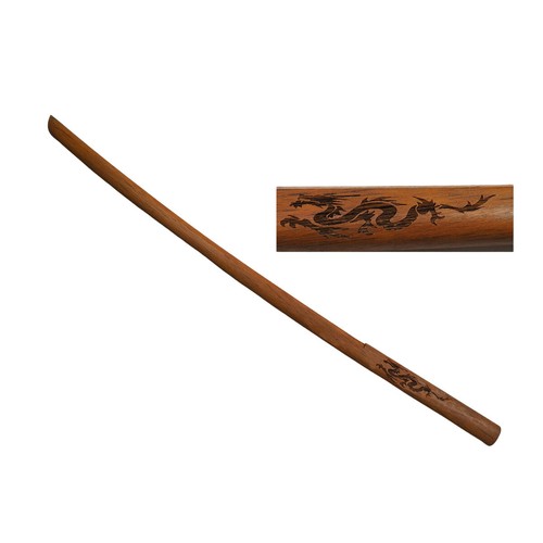 Wooden martial arts bokken - arts, red