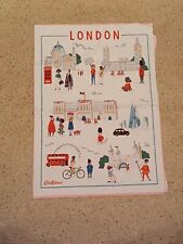 Cath Kidston London Design Unhemmed Tea Towel