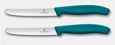 2 x Victorinox Knives GREEN