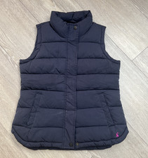 LADIES NAVY BLUE JOULES EASTLEIGH GILET, UK 12