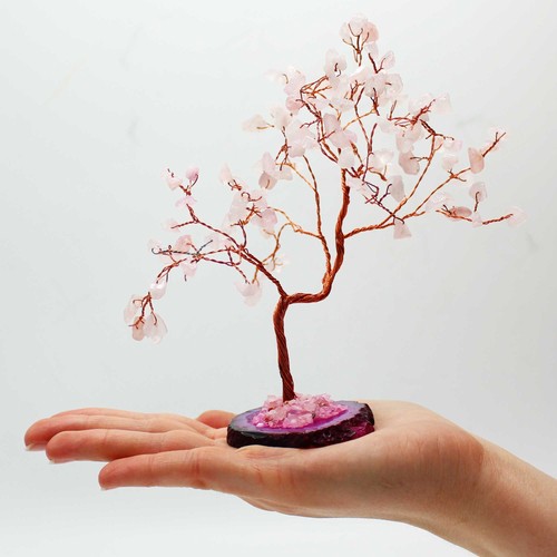 Lrg gemstone tree rose - tree,