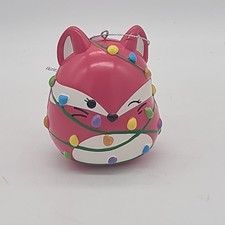 Fifi the Fox Squishmallows Plastic Tree Hanging Christmas Ornament Decoration