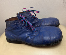 Vintage Leather Blue Clown
