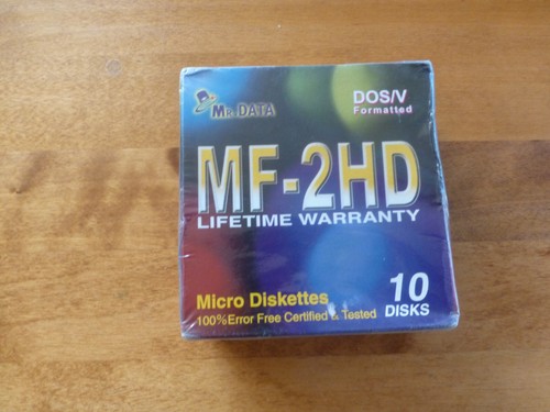 Data floppy disks 10 - floppy,