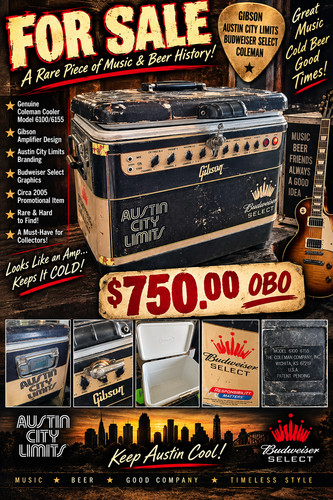 Rare gibson austin city limits - gibson,