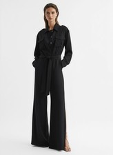 REISS Brigitta Safari Jumpsuit