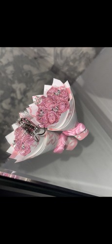 Gucci mini baby pink keyring - mini,