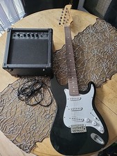 Display 4 Top Electric Guitar and Amplifier Set