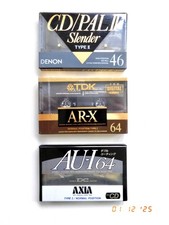 Cassette bundle: TDK AR-X 64