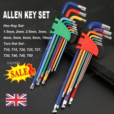 Torx Key Set Allen Star Torque