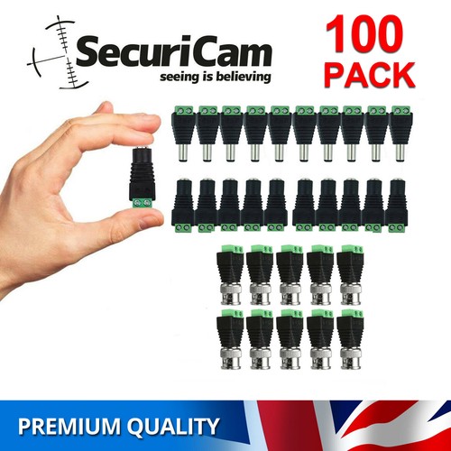 Cctv power connectors 100 - power, 10-100