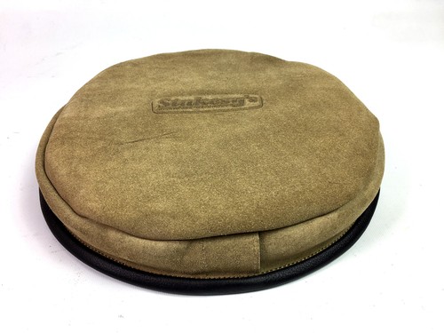Leather shot bag unfilled - leather,
