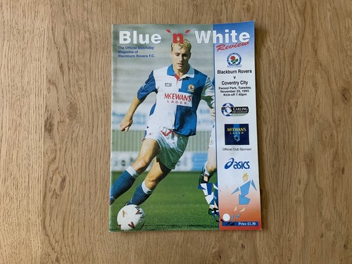 Blackburn rovers coventry - blackburn, v