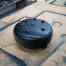 4 Gallon Black Pancake Tank By