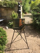 Victorian Shop Display Cast Iron Easel With Tripod Legs. Weddings. Cafe. Unique