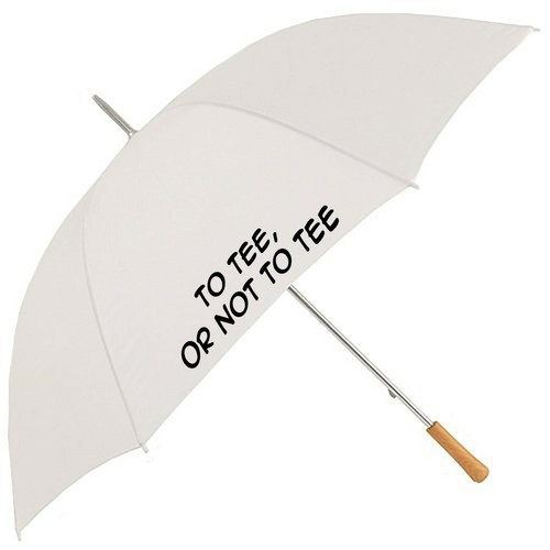 Tee not - tee, novelty