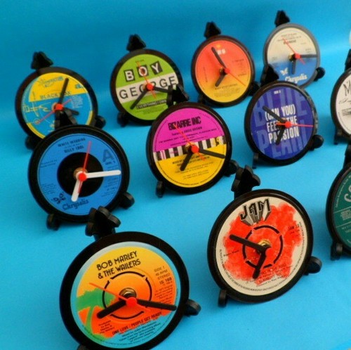 Clocks vinyl record desk - vinyl,