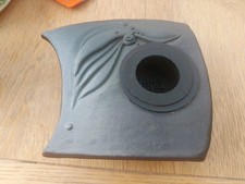 Ikebana: The Zen Way of Flowers Handmade Flower  Vase 6ins Diameter Signed