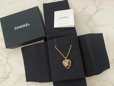 New Authentic Chanel 24K Heart