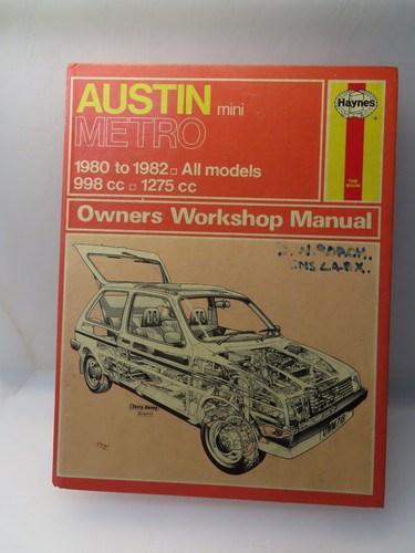 Hayes austin metro 1980 - metro, 1980-82