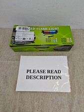 LED Red Blue Windshield Dash Emergency Strobe Lights w/Suction Cups (READ)