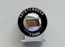 Voigtlander Bessa-L Universal Shoemount 75mm Viewfinder Boxed