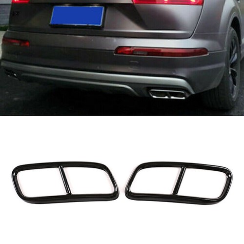 Car rear exhaust end pipe - pipe, dual
