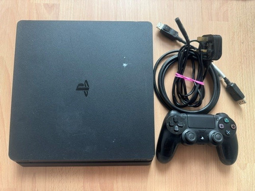 Sony playstation slim 500gb - playstation, 4