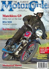 Mechanical Marvel Matchless G9