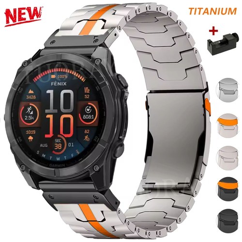 Quick fit titanium metal strap - quick,