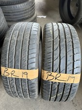 Pair 205/55/15 88V Barum Bravuris 2 Tread 5.8mm Dot Code 2019