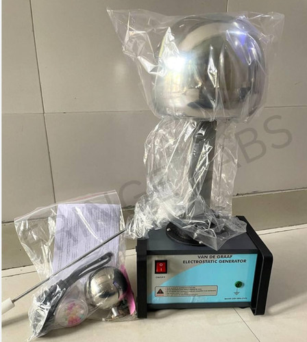 Van graaff generator with - graaff,