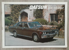 Datsun 260C MK II Saloon & Estate Brochure 1977