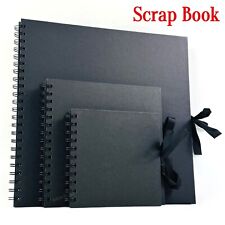 Scrapbook Black Pages Square